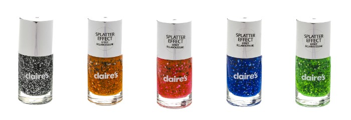 Marka Claire’s - lakiery do paznokci