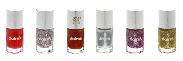 Marka Claire’s - lakiery do paznokci