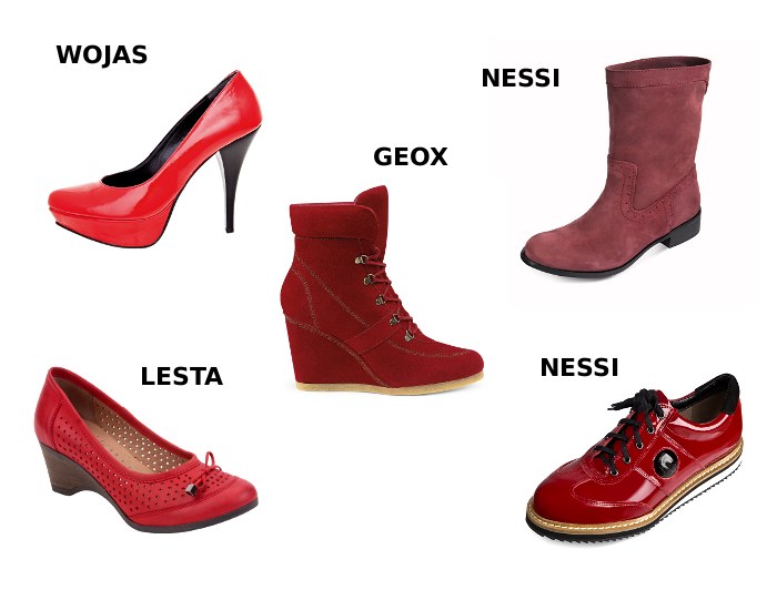 Czerwone buty