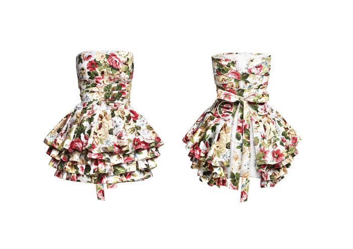 fartuszek cookie - Kwitnąca Lukrecja