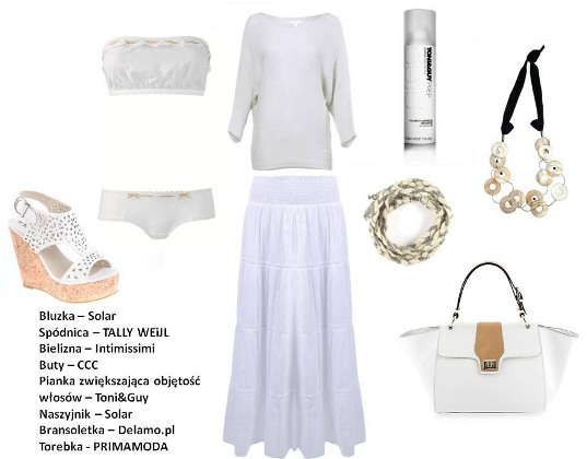 Stylizacje na lato 2012