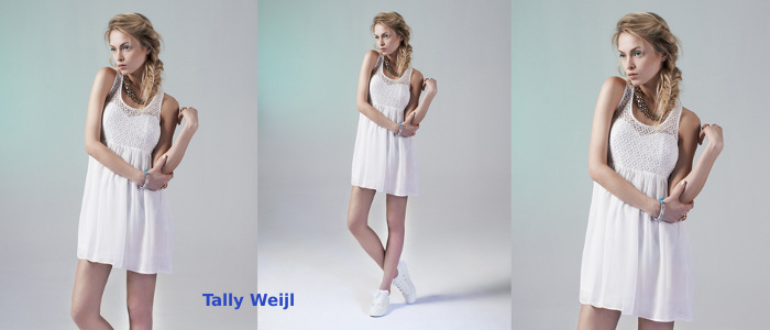 Małe białe sukienki - Tally Weijl
