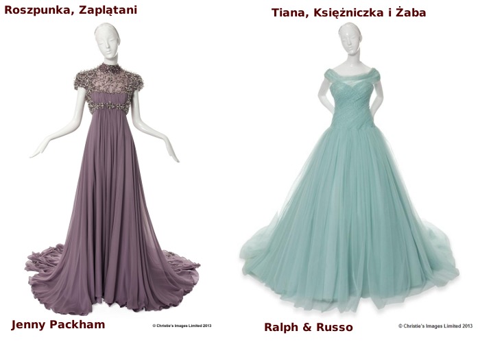 Roszpunka - Jenny Packham oraz Tiana - Ralph&Russo