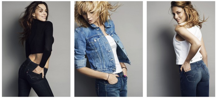 Linia Levi’s® Revel™ to ultra kobiece dżinsy