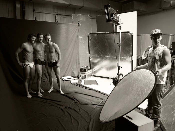 Włoscy sportowcy w kampanii Intimissimi