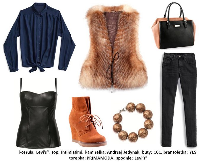 stylizacje kamizelka