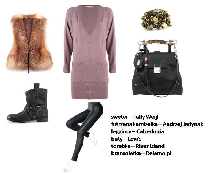 stylizacje kamizelka