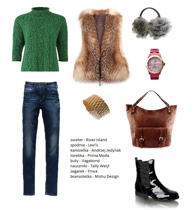 stylizacje kamizelka