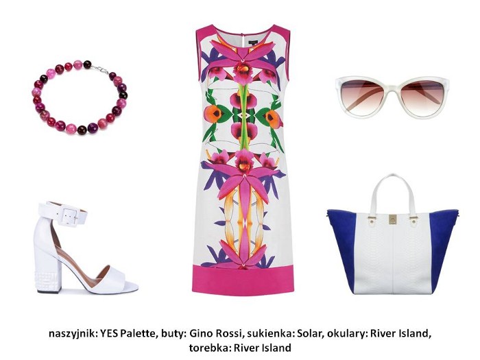 stylizacje letnia sukienka