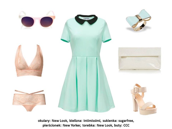 stylizacje letnia sukienka