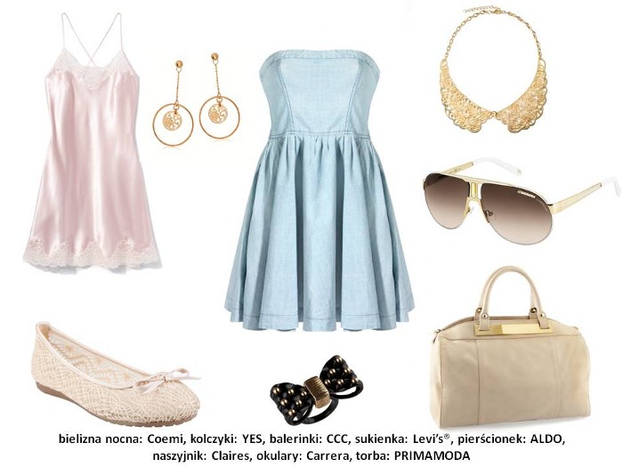 stylizacje letnia sukienka
