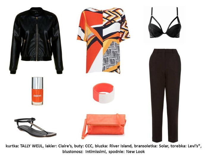 stylizacje mocne kolory