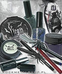 Moda Styl Goth - kosmetyki gotyckie